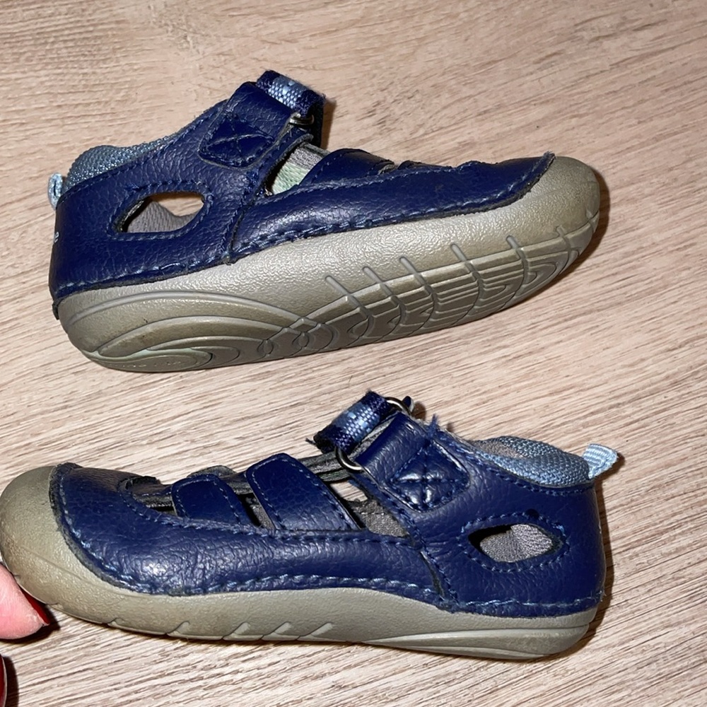 Stride blue gray breathable sandal - Picture 3 of 3